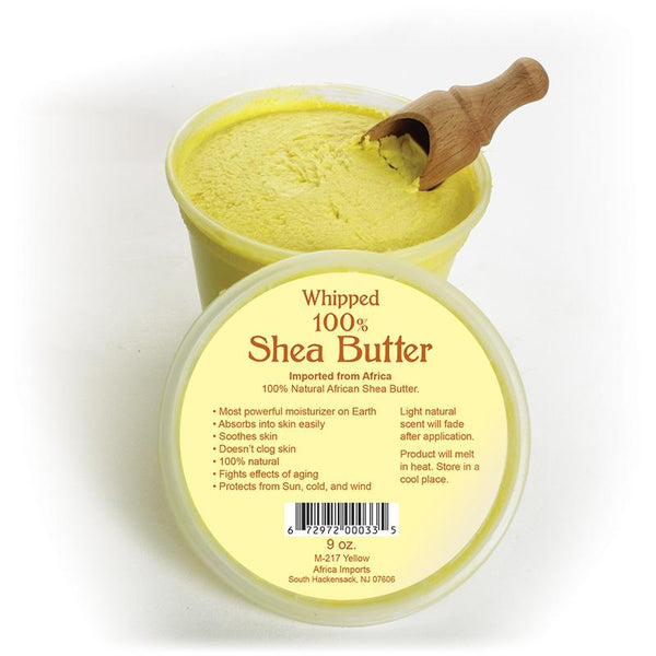 Whipped Shea Butter - 9 Oz. Yellow African